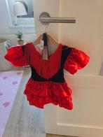 Spaanse jurk voor meisje 1jr incl waaiertje, Kinderen en Baby's, Carnavalskleding en Verkleedspullen, Ophalen, Zo goed als nieuw
