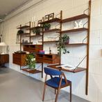 - Vintage XL wandmeubel •Poul Cadovius• -, Gebruikt, 200 cm of meer, ., 300 cm of meer