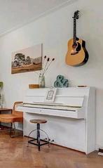 Piano, studiemodel, merk Rippen t.e.a.b., Muziek en Instrumenten, Piano's, Ophalen, Gebruikt, Wit