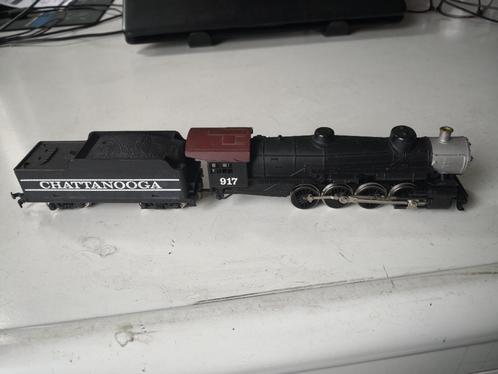 modeltrein spoor Ho stoomlok USA CHATTANOOGA Zgan, Hobby en Vrije tijd, Modeltreinen | H0, Zo goed als nieuw, Locomotief, Gelijkstroom of Wisselstroom