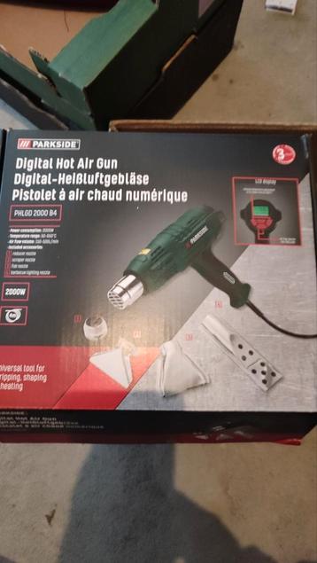 Hete lucht pistool / heat gun / verfbrander / föhn nieuw