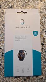 Garmin Tenu 3 tempered glass schermfolie. Just in Case. 2x, Sieraden, Tassen en Uiterlijk, Sporthorloges, Ophalen of Verzenden