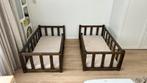 Mooie lage houten ledikant, in goede staat, Kinderen en Baby's, Babywiegjes en Ledikanten, Ophalen, Gebruikt, Ledikant