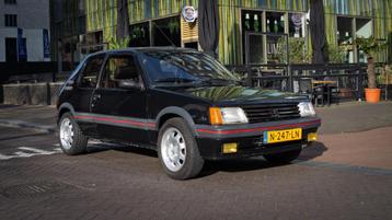 Peugeot 205 Gti 1.9 1991 Zwart beschikbaar voor biedingen