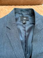 H&M Blauw Blazer Maat M, Kleding | Heren, Kostuums en Colberts, Maat 48/50 (M), Ophalen of Verzenden, Zo goed als nieuw, Grijs
