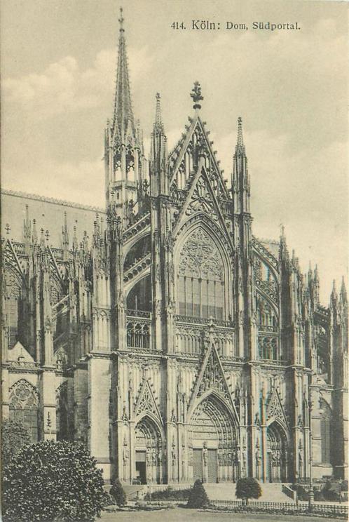 (701-488-049) Köln Dom, Verzamelen, Ansichtkaarten | Buitenland, Duitsland, Voor 1920, Verzenden