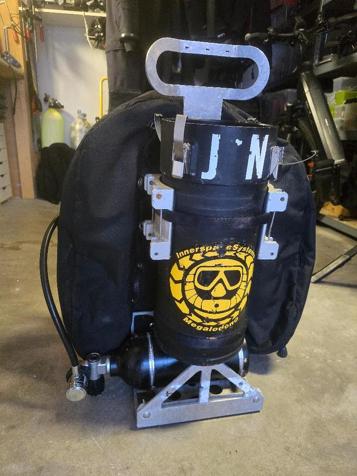 Megalodon rebreather te koop., Watersport en Boten, Duiken, Gebruikt, Overige typen, Ophalen