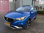MG MG ZS EV Luxury 2021 45 kWh ACC PANORAMA DAK LEDER AUT CA, Gebruikt, Zwart, Met garantie (alle), 1507 kg