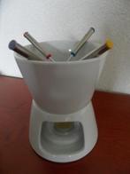 chocolade / kaas fondue incl. 4 vorkjes -- NIEUW, Ophalen of Verzenden, Nieuw, Waxinelicht, Fondueset