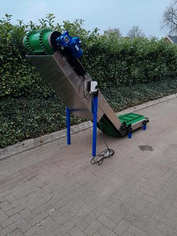 Transportband shredder shrederband koprolmagneet magneetband