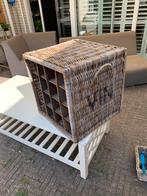 Wijnrek Rattan, Huis en Inrichting, Ophalen of Verzenden, Zo goed als nieuw, Minder dan 50 cm