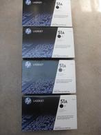 4 orig toners HP Q7551A (HP 51A) HP P3005-M3027mfp-M3035mfp, Ophalen of Verzenden, Nieuw, Toner, HP (ORIGINEEL)