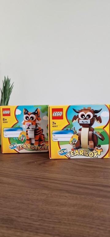 Lego Year of the Ox Tiger 40491, 40417 *Nieuw* beschikbaar voor biedingen