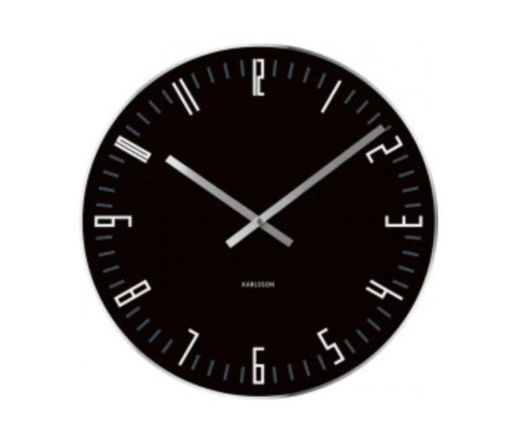 grote wandklok Karlsson, Huis en Inrichting, Woonaccessoires | Klokken, Zo goed als nieuw, Wandklok, Analoog, Ophalen