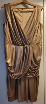 Alice Temperley gouden jurk maat 36/38 in nieuwstaat, Kleding | Dames, Maat 38/40 (M), Overige kleuren, Maje Sandro Chloe, Ophalen of Verzenden