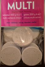 1 kilo Multi ( 4 in 1 ) chloortabletten a 200 gram, Ophalen of Verzenden, Nieuw, Reinigingsmiddel