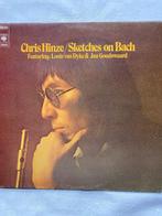 LP Chris Hinze, Louis Van Dijk Sketches on Bach, 1960 tot 1980, Gebruikt, Ophalen of Verzenden, 12 inch