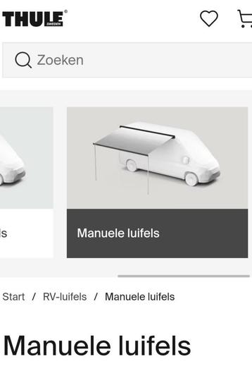 Thule Omnistor Camper luifel 5002 beschikbaar voor biedingen