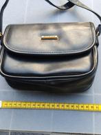 Elegante zwarte schoudertas Biracci - Zo goed als nieuw!, Ophalen of Verzenden, Zo goed als nieuw, Zwart, Schoudertasje