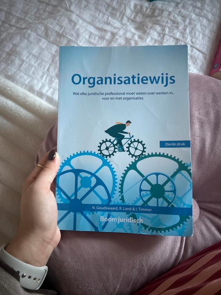 Organisatiewijs - Juridische Professional, Boeken, Studieboeken en Cursussen, Gelezen, HBO, Alpha, Ophalen of Verzenden