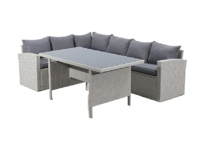 Loungeset Mandalika Big SALE 599,00 euro Milos nieuw in doos, Tuin en Terras, Tuinsets en Loungesets, Nieuw, Loungeset, Kunststof