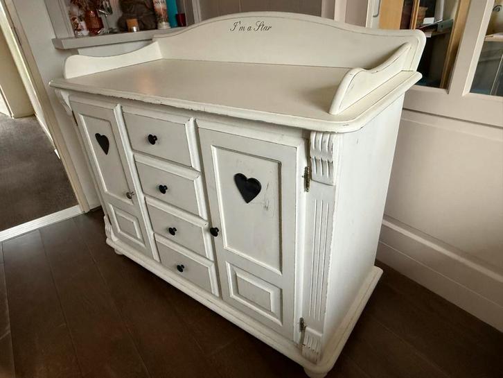 Vintage Baby Commode/Verschoonmeubel, Huis en Inrichting, Kasten | Dressoirs, Gebruikt, 50 tot 100 cm, 25 tot 50 cm, Met lade(s)