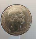 Zilveren Rijksdaalder 1861D - Koning Willem III, Koning Willem III, Zilver, Ophalen of Verzenden, Losse munt