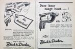 30 vintage advertenties reclames gereedschap 56-81 Unimat AE, Verzenden, Gebruikt