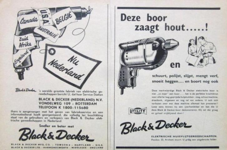 30 vintage advertenties reclames gereedschap 56-81 Unimat AE, Verzamelen, Merken en Reclamevoorwerpen, Gebruikt, Verzenden
