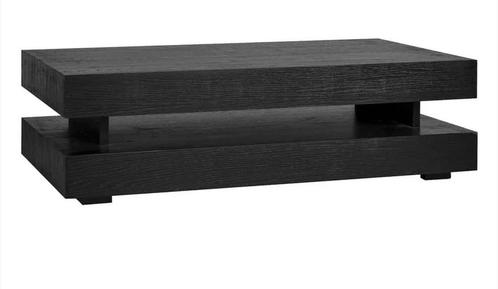 Richmond Oakura salontafel incl. op maat gemaakte glasplaat, Huis en Inrichting, Tafels | Salontafels, Zo goed als nieuw, Minder dan 50 cm