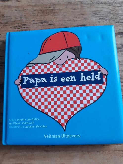 Fleur Verhoeff - Papa is een held, Boeken, Overige Boeken, Zo goed als nieuw, Ophalen of Verzenden