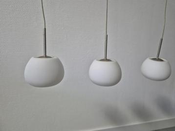 Moderne hanglampen set wit beschikbaar voor biedingen