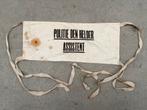 Politie Den Helder stoffen armband Tweede Wereloorlog, Ophalen of Verzenden, Overige soorten, Nederland, Embleem of Badge