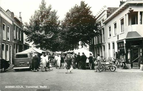 (304-050-015) Sommelsdijk Voorstraat Markt, Verzamelen, Ansichtkaarten | Nederland, Zuid-Holland, Verzenden