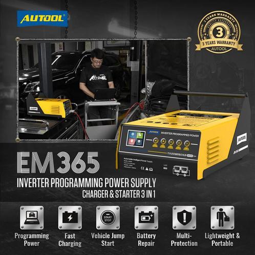 AUTOOL EM365 150A stabiele Voeding tbv Programmering, Auto diversen, Autogereedschap, Ophalen of Verzenden