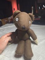 Schattige handgemaakte teddybeer, Ophalen of Verzenden, Zo goed als nieuw, Beer