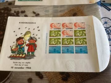 No2415 E81a Grote kinder fdc met vel `s-Gravenhagr Heb ook v beschikbaar voor biedingen