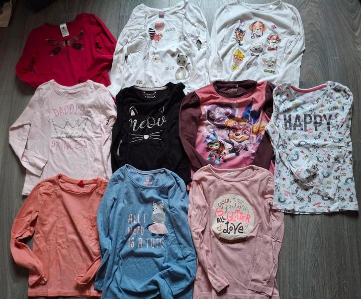 Kledingpakket meisjes 110-116, Kinderen en Baby's, Kinderkleding | Kinder-kledingpakketten, Gebruikt, Maat 110, Ophalen of Verzenden