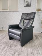 Deense Skalma leren design relax fauteuil handmatig, Huis en Inrichting, Gebruikt, Minder dan 75 cm, Leer, Ophalen of Verzenden
