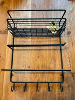 Handig Keukenrekje / Kruidenrekje - MDesign, Wandkapstok, Ophalen of Verzenden, Zo goed als nieuw, Minder dan 100 cm