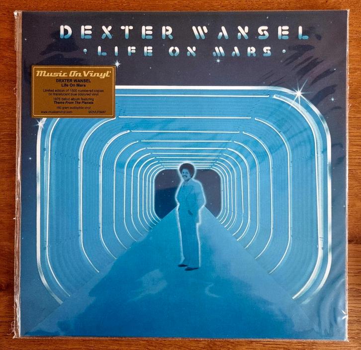 Dexter Wansel - Life On Mars (LP - reissue - blauw vinyl), Cd's en Dvd's, Vinyl | Jazz en Blues, Nieuw in verpakking, Jazz, 1960 tot 1980