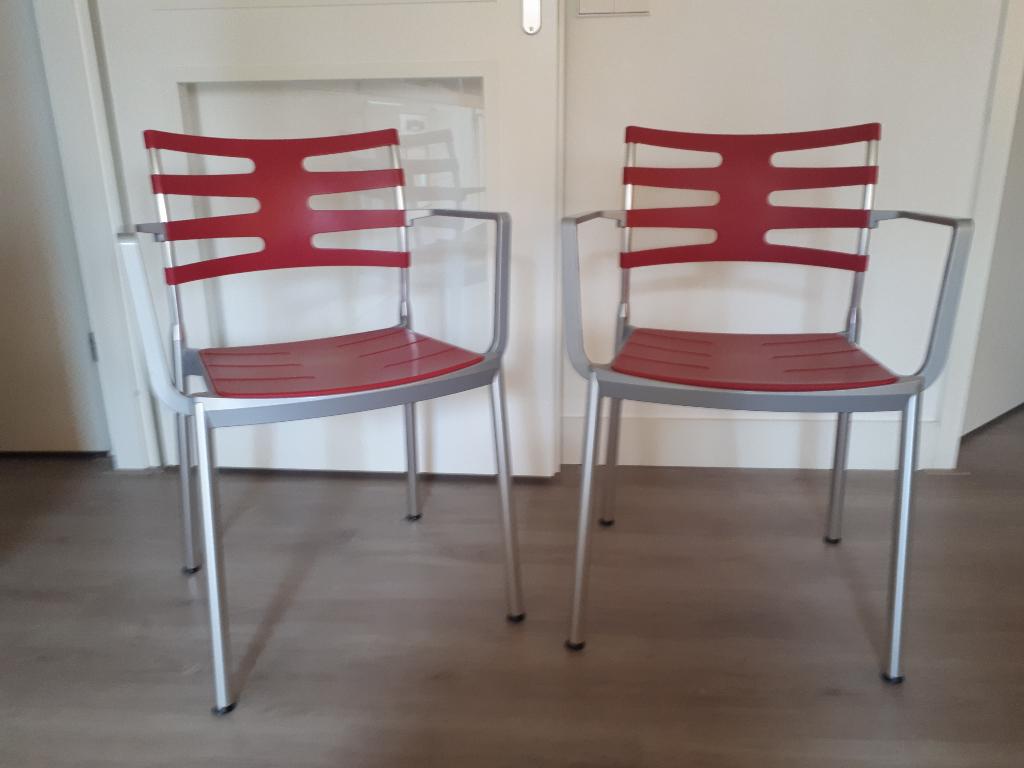 Fritz Hansen Ice Chair 2x, Ophalen, Gebruikt, Twee, Overige kleuren