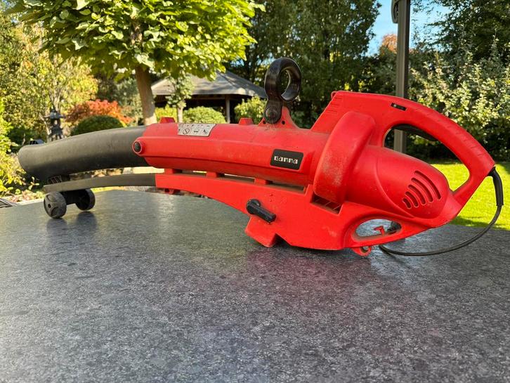 Gamma Bladzuiger/Bladblazer - Krachtig!, Tuin en Terras, Bladblazers, Gebruikt, Handgedragen, Elektrisch, Met opvangzak, Ophalen of Verzenden