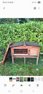 Konijnenhok gratis af te halen, Dieren en Toebehoren, 110 cm of meer, Ophalen of Verzenden, Zo goed als nieuw, 90 cm of meer