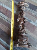 Brocante kandelaar engel, Antiek en Kunst, Ophalen