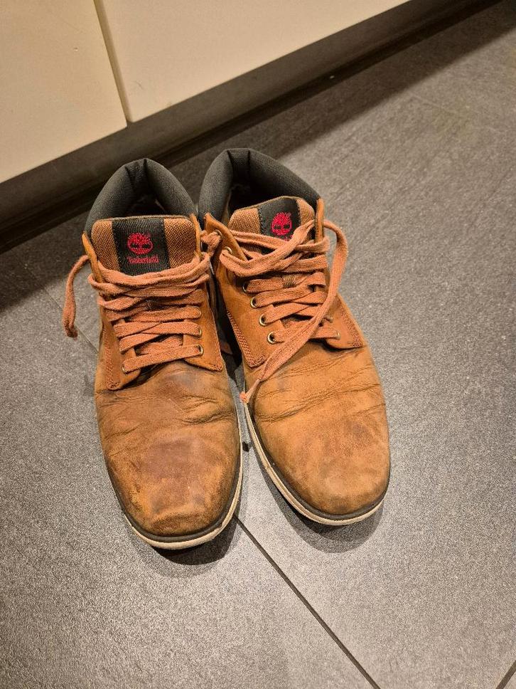 Timberland mt 45, Kleding | Heren, Schoenen, Zo goed als nieuw, Boots, Bruin, Ophalen of Verzenden