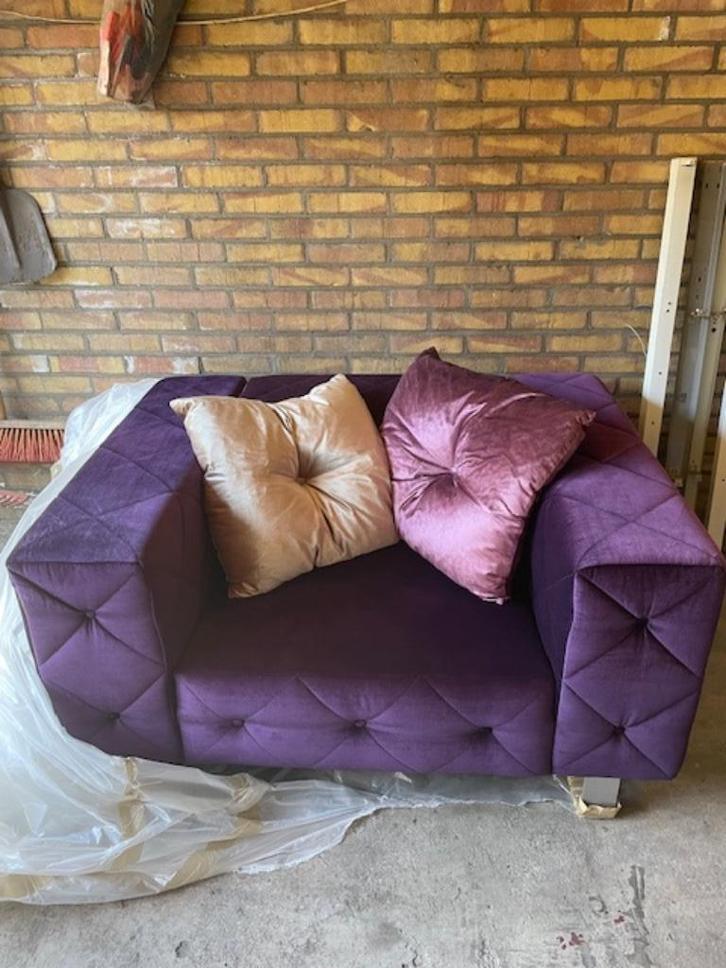 loveseat, Huis en Inrichting, Fauteuils, Nieuw, Stof, 100 tot 125 cm, 75 tot 100 cm, Ophalen