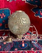 Goudkleurige lamp uit Pakistan, Huis en Inrichting, Lampen | Hanglampen, Ophalen of Verzenden, Zo goed als nieuw, Minder dan 50 cm