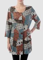 Joseph Ribkoff prachtig gekleurd lang jasje mt 44, Overige kleuren, ., Maat 42/44 (L), Joseph Ribkoff