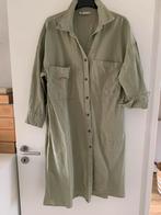 Kaki groene doorknoop jurk  XXL ZARA, Ophalen of Verzenden, Groen, Onder de knie
